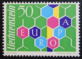 Liechtenstein Kat. 398 ** 1960 Europa Kat. 90 Euro