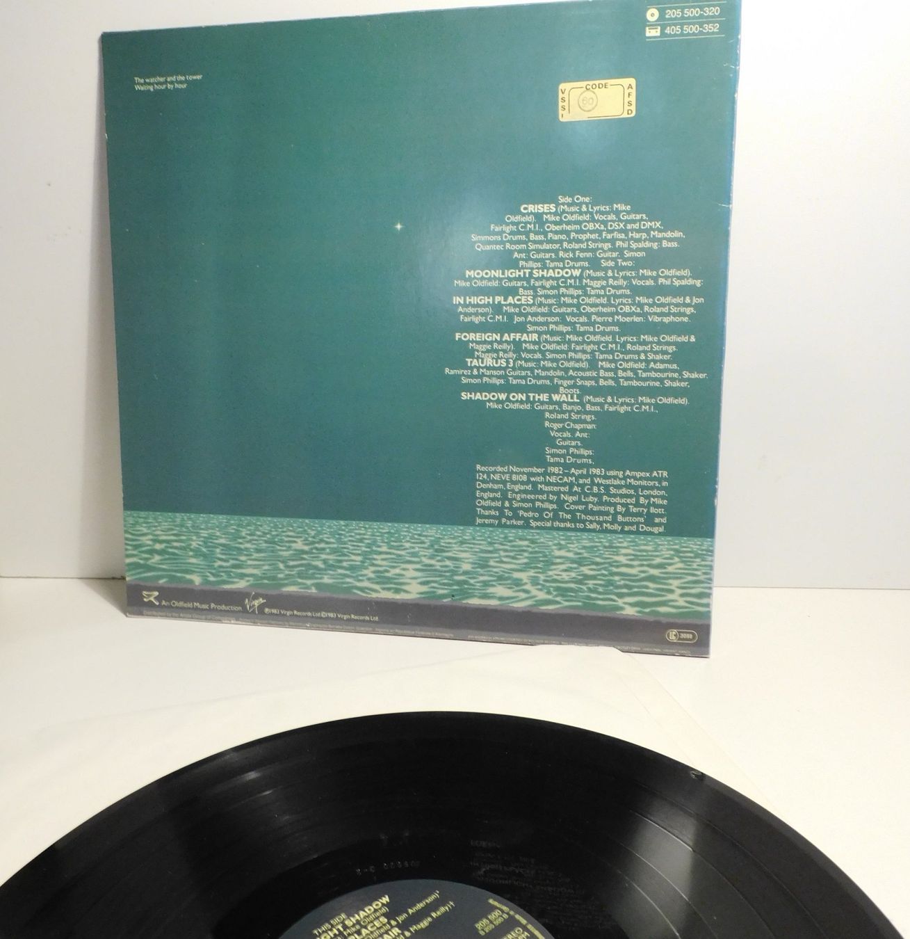 Schallplatten: LP Schallplatte  1983 Moonlight Shadow Mike Oldfield – Gebraucht aus Sursee von 76 2