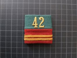 Schulterpatten Oberleutnant Bat 42