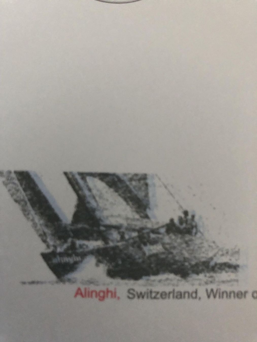 Tutti i francobolli: 2003 Sondermarke Alinghi – Usato da Horw venduto da Luki49 4