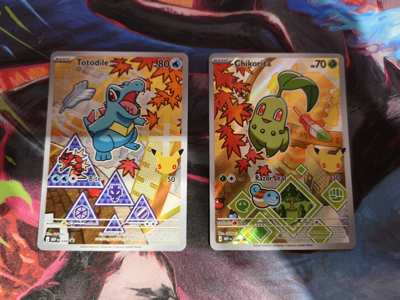 Pokémon Cartes à collectionner: Tododile & Chikorita| First Partner – D'occasion à Aarwangen par Niccollects