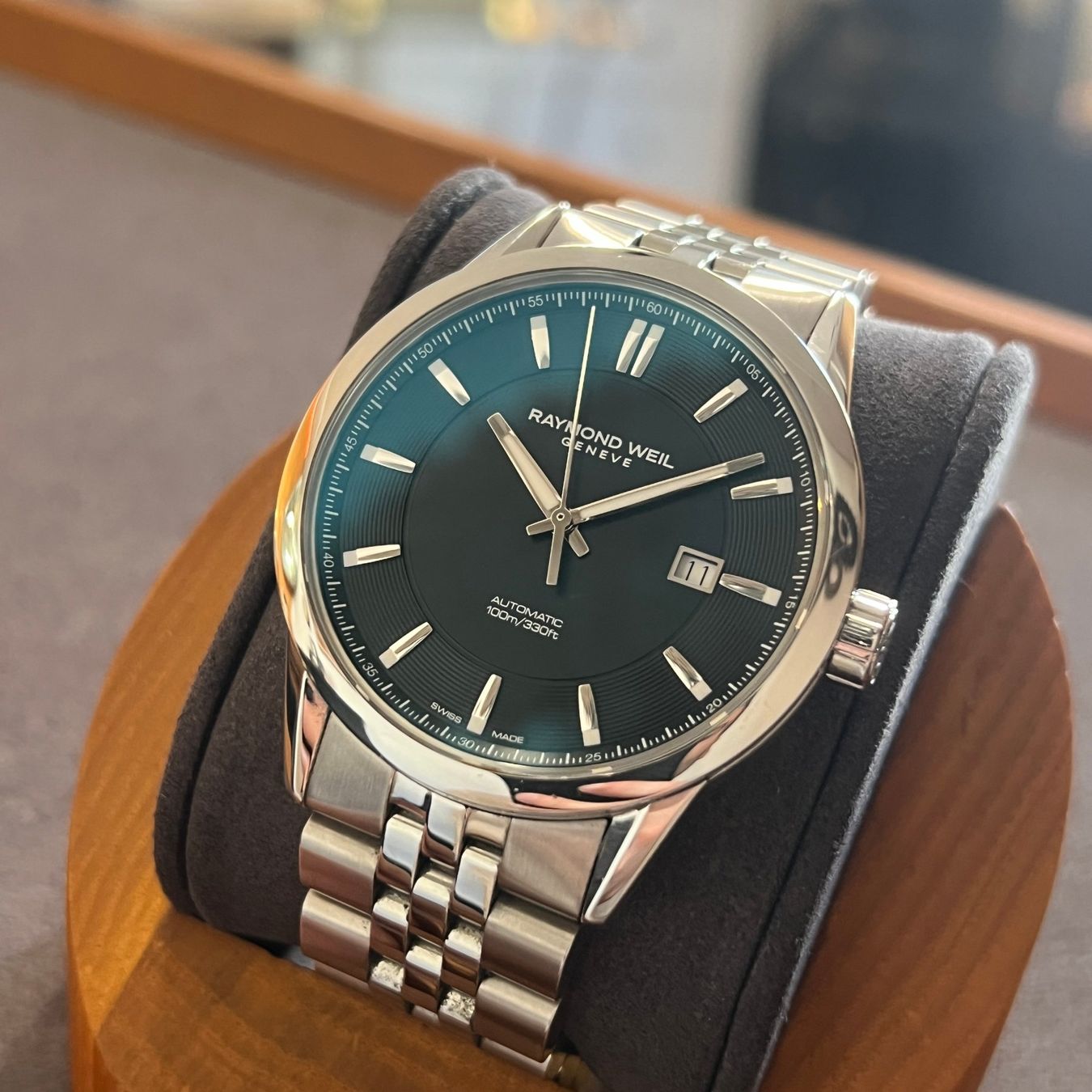 Raymond Weil Orologi: Raymond Weil Freelancer Black Dial Auto 2731 – Usato da Carouge GE venduto da Watchaser 2