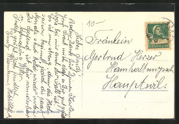 Cartoline postali: AK Mannenbach, Hotel Pension Schiff – Usato da Berlin venduto da bartko-reher 1