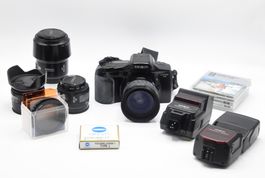 Kit Minolta Dynax 7XI - 4x Lens - 2x Flash