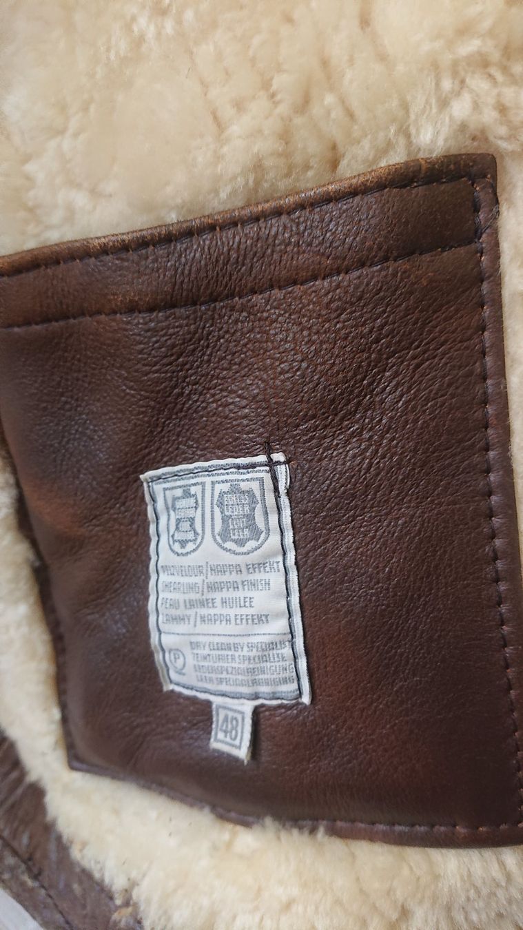 Giacche: Vintage Lederjacke braun Gr. 48 – Usato da Grenchen venduto da Zombiepolizist 2