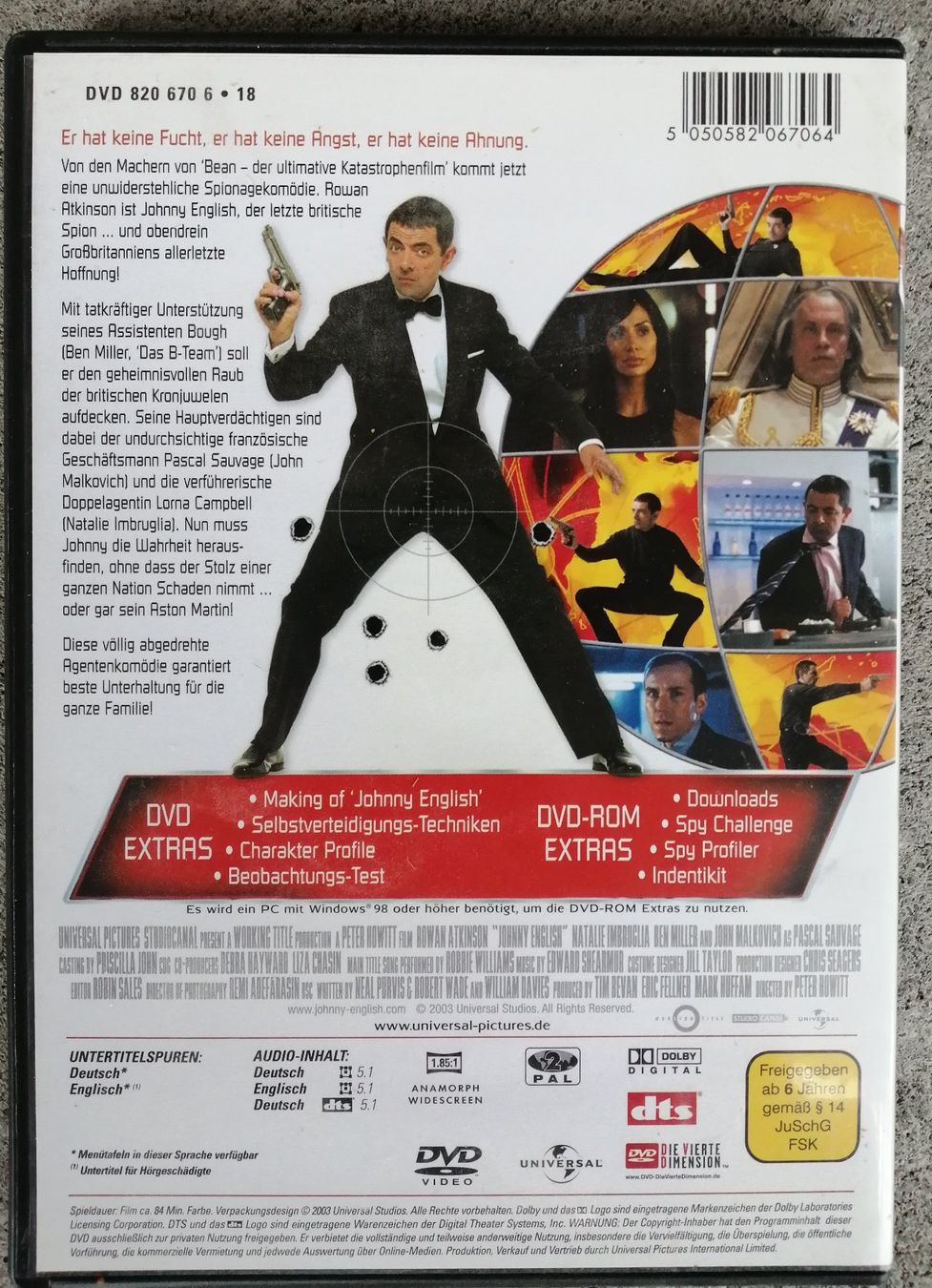 Tutti i DVDs: Johnny English DVD - Top Zustand – Usato da Schaffhausen venduto da Domifran 1