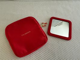 Clarins - trousse à maquillage + miroir