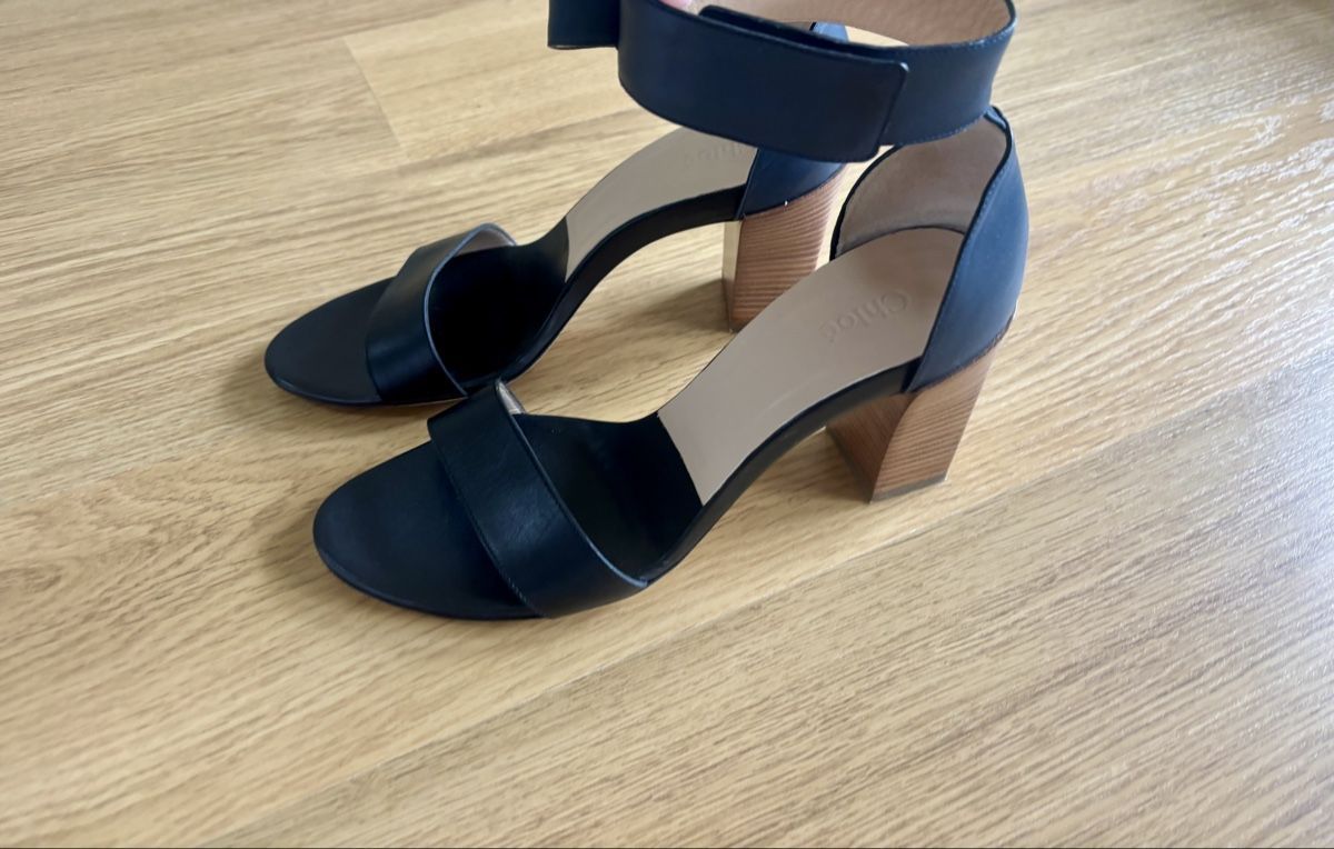 Chloé Scarpe da donna: Chloé Leder Sandalen Heels – Nuovo (secondo la descrizione) da Baden venduto da Tiffany6878 4