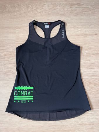 Reebok Sporttop Body Combat Schwarz Grösse M