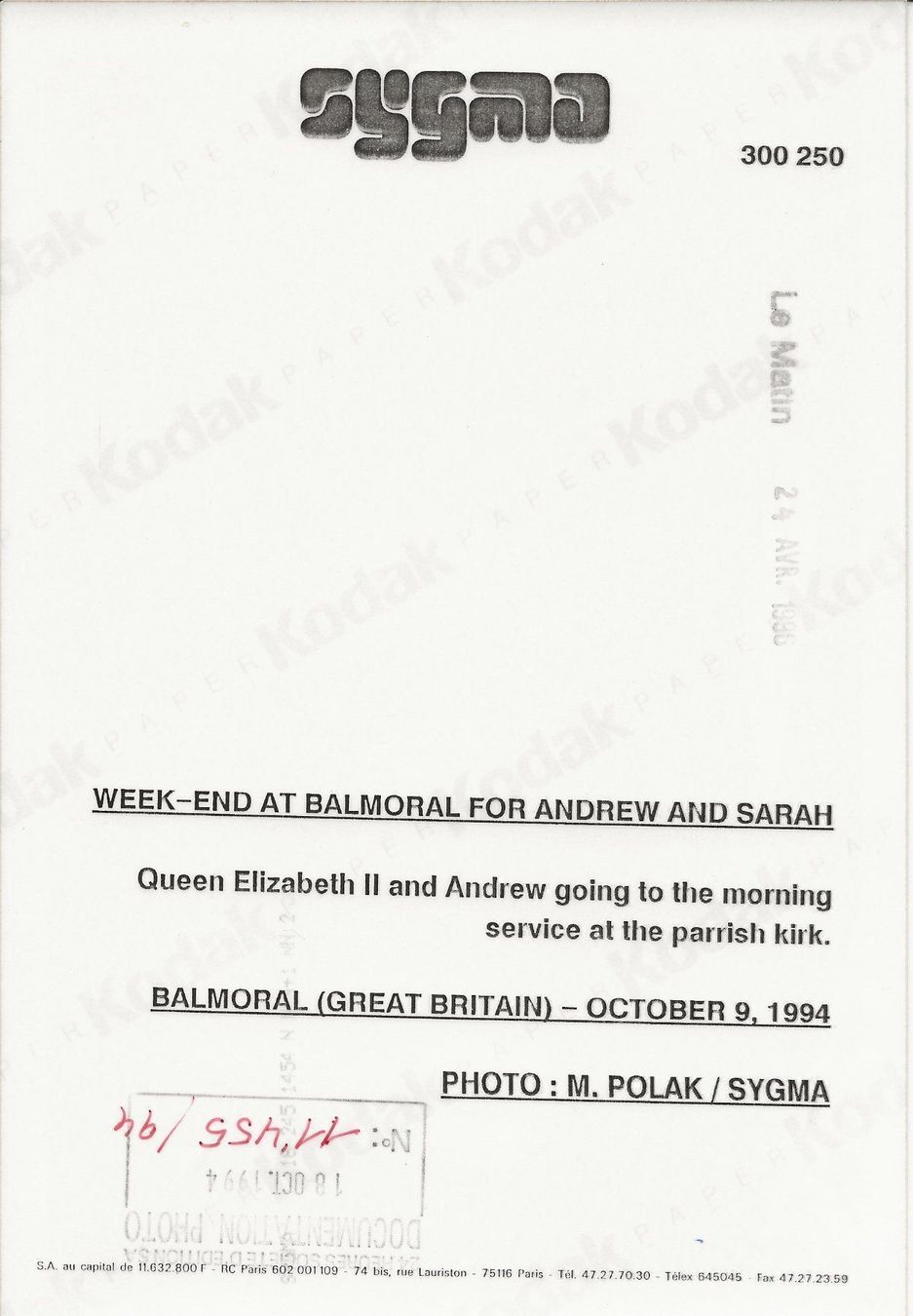Foto & Immagini: Queen Elizabeth II, Prince Andrew, 1994 – Usato da Frauenfeld venduto da Merk52 1