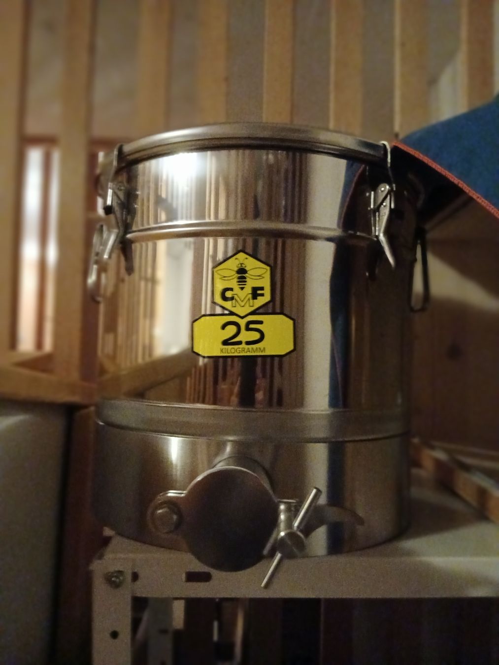 Pentole: Honigkesser 25 KG aus Chromstahl – Usato da Ottikon venduto da Aerdna18