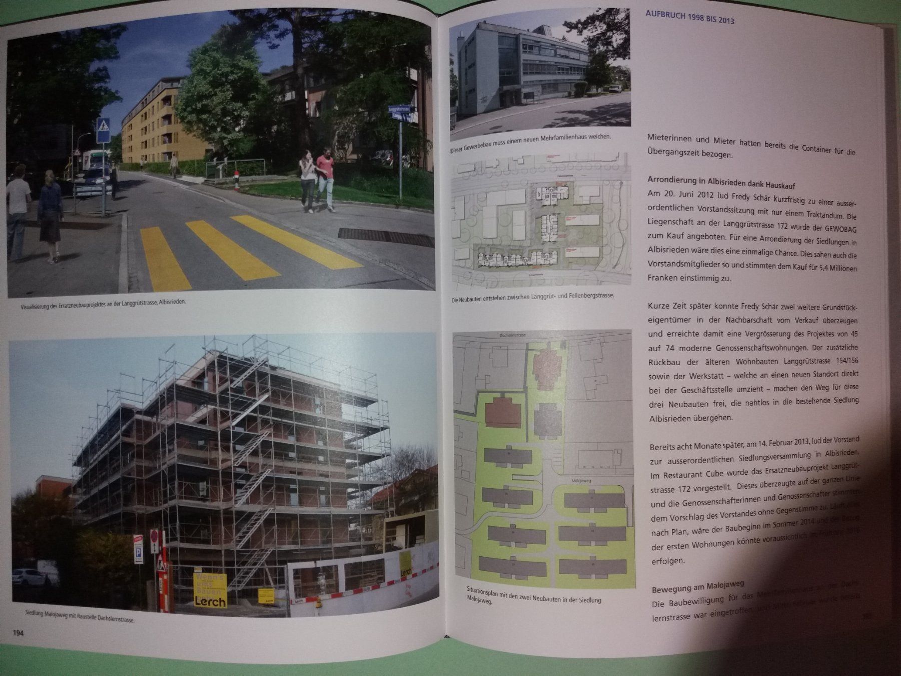 Livres: WOHNBAUGENOSSENSCHAFT Architektur rar – D'occasion à Welschenrohr par Regool 6
