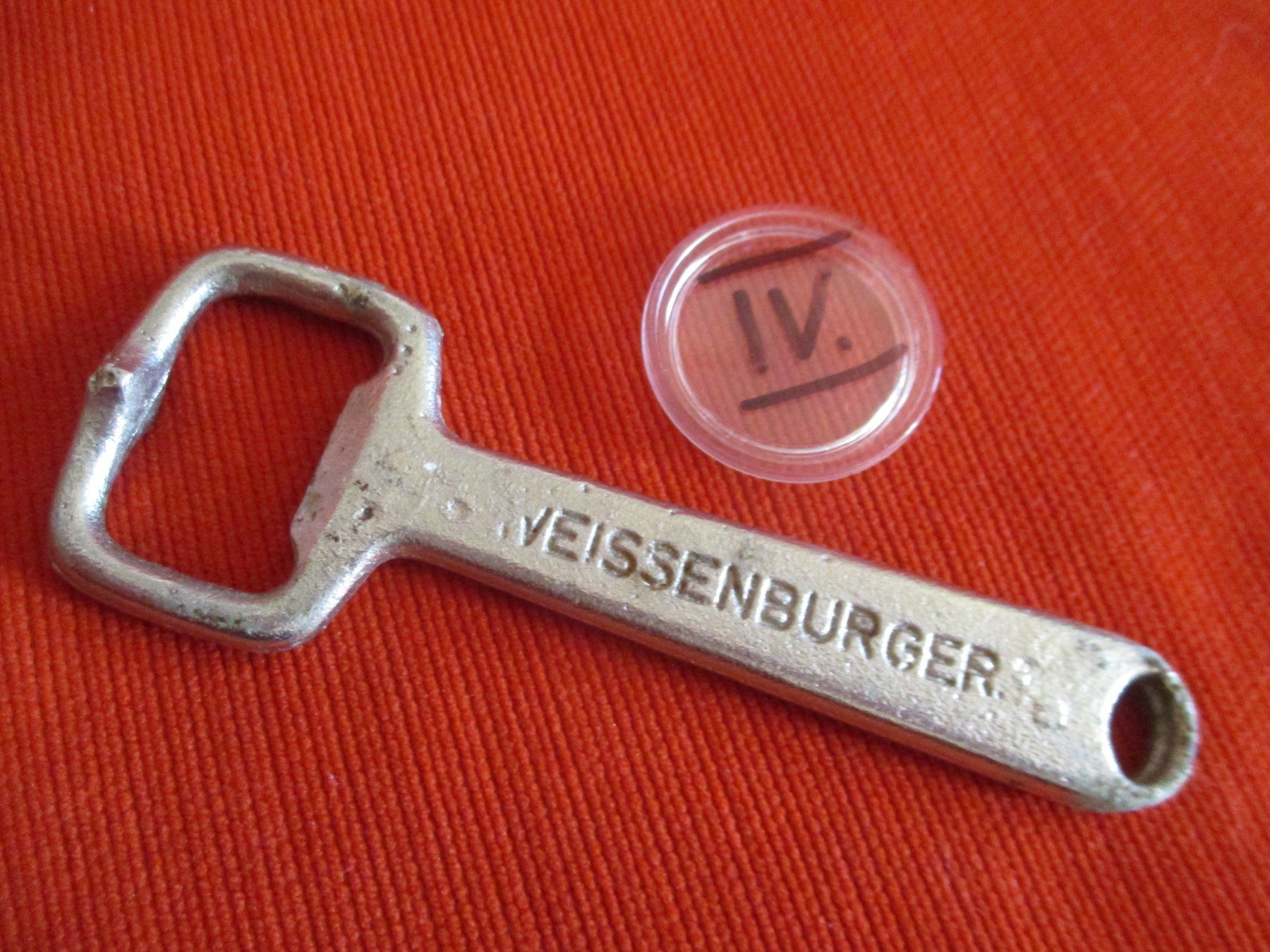 Flaschenöffner & -verschlüsse: Weissenburger Flaschenöffner – Gebraucht aus Birsfelden von alles-muss-raus 1