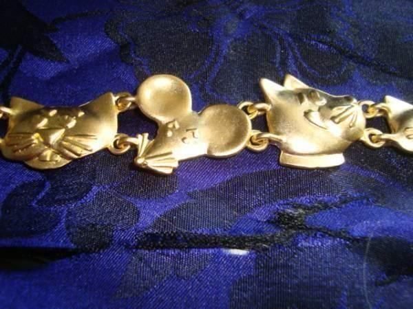 Bracciali & Braccialetti: Tom Jerry Armband AJC/USA "gold" – Usato da Hinwil venduto da Glasperlen 1