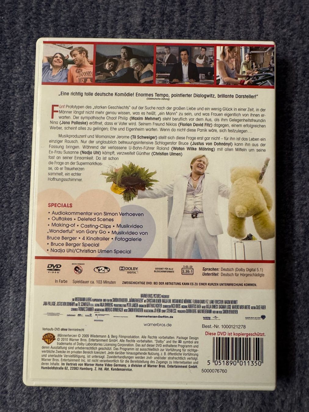 Alle DVDs: DVD Männerherzen – Gebraucht aus Winterthur von Malve00 1