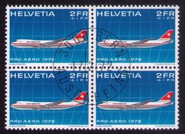 1972_F47_SWISSAIR Jumbo-Jet_VIERERBLOCK ERSTTAG !