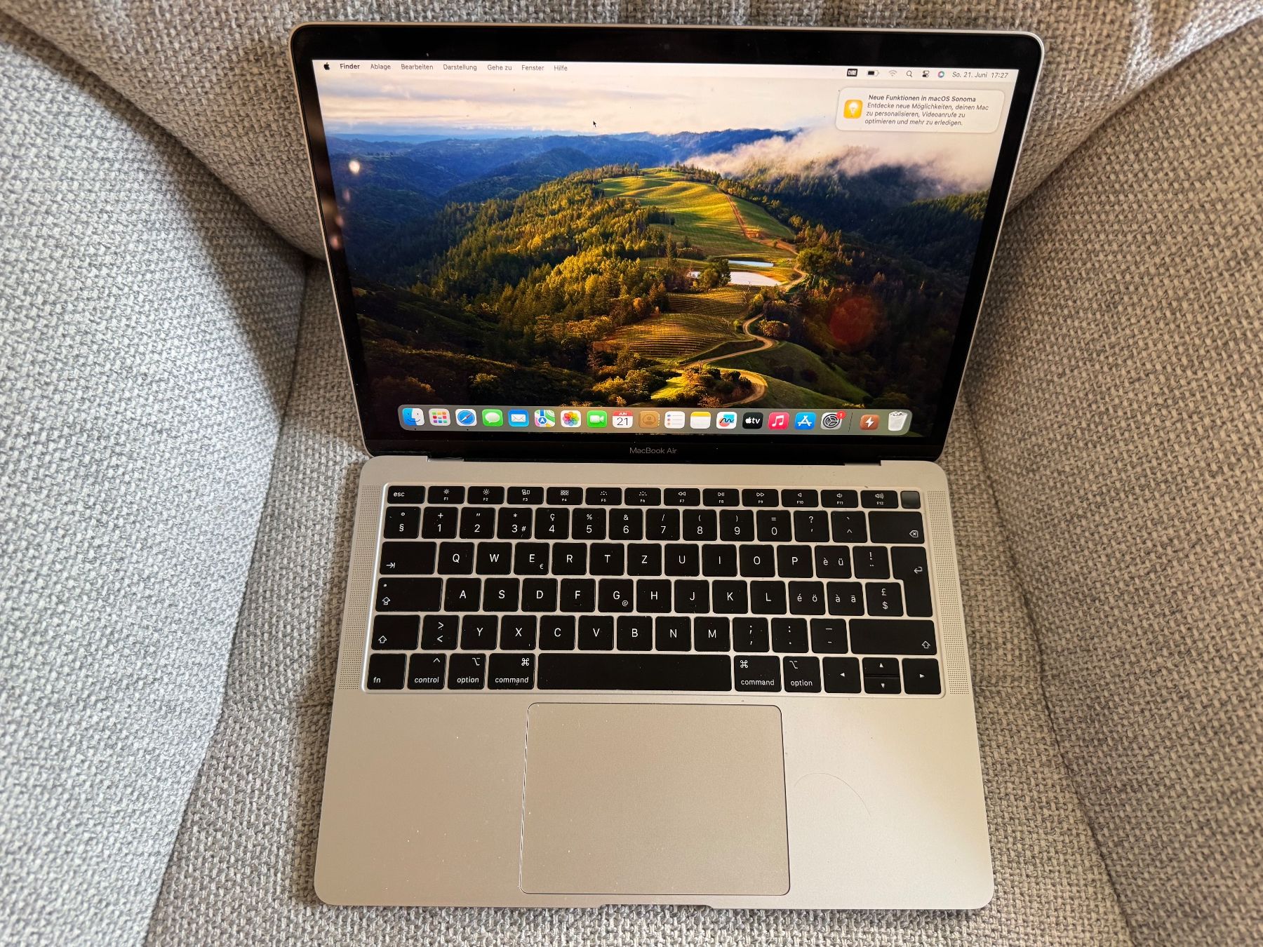 Apple Notebook: MacBook Air Retina, 13 Zoll – Usato da Adliswil venduto da Busys