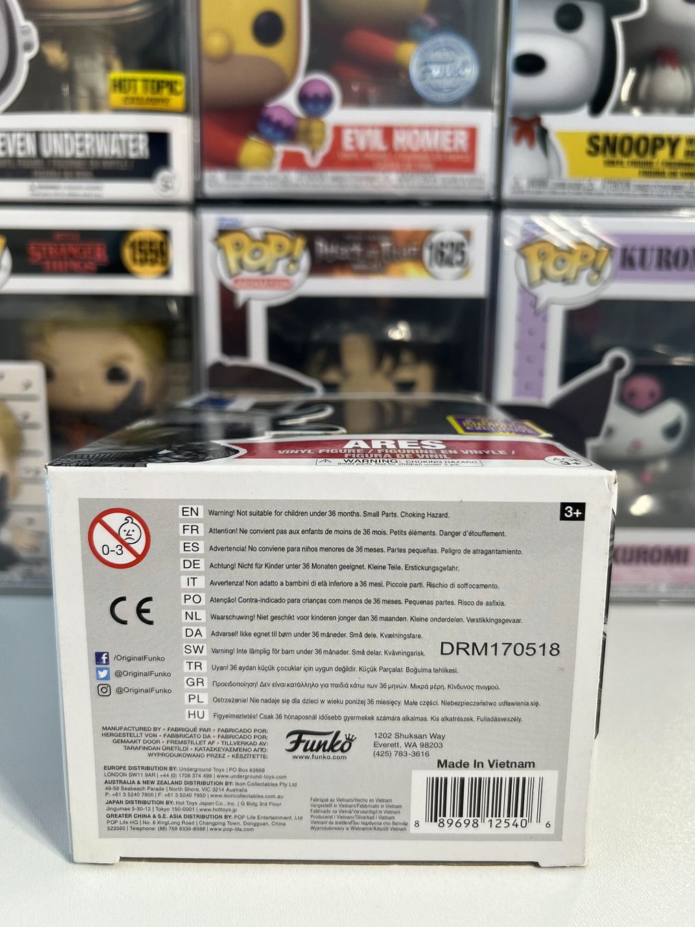 Funko Figuren: Funko POP! Heroes Ares Edit. Limitée Summer Convention 2017 – Neu und originalverpackt aus Le Mouret von perfectbijou 5
