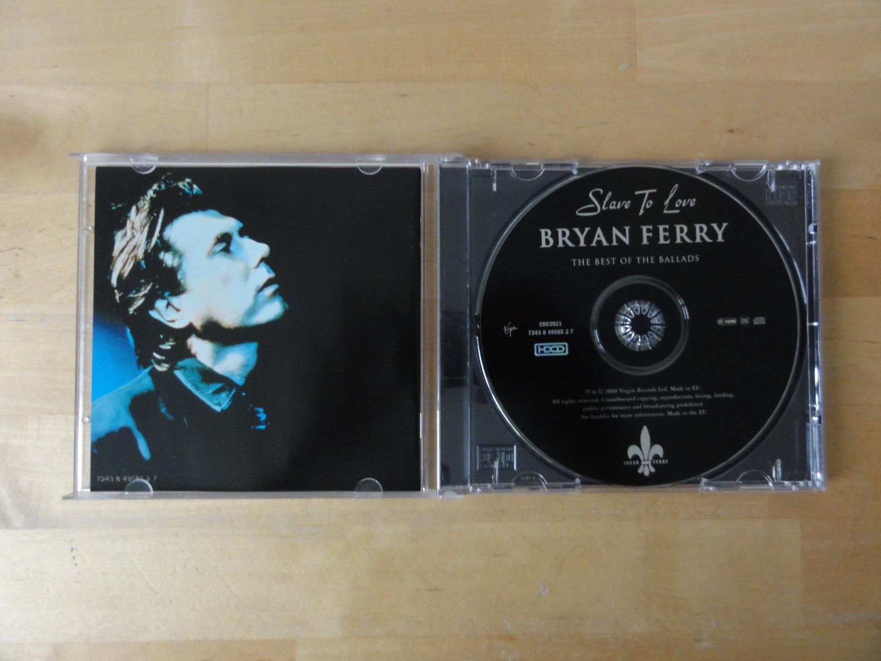 CDs: BRYAN FERRY "Slave to love" – Gebraucht aus zürich von Goldimmund 1