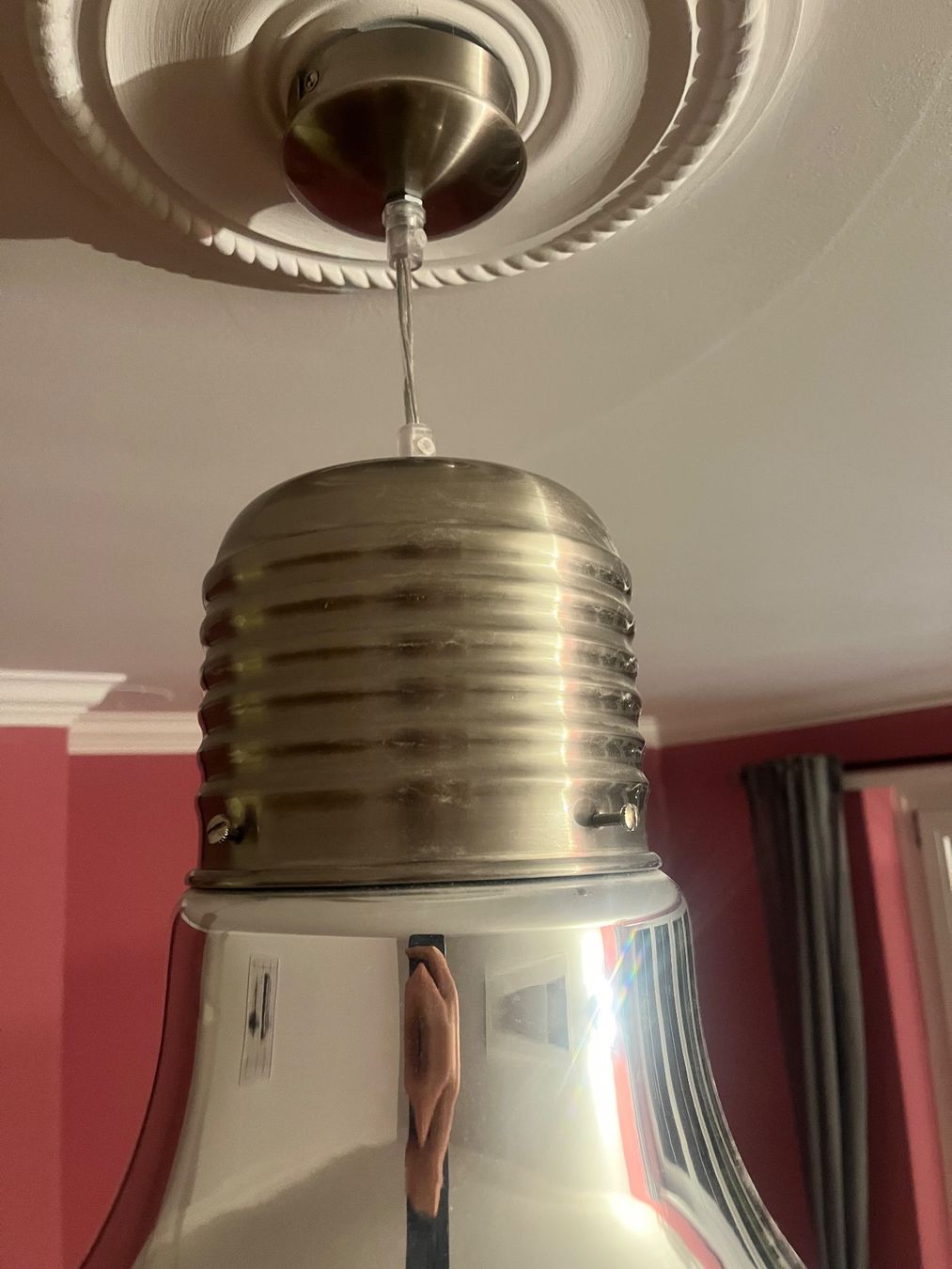 Kronleuchter & Deckenlampen: Vintage Deckenlampe in Glühbirnenform – Gebraucht aus Burgdorf von A006972 1