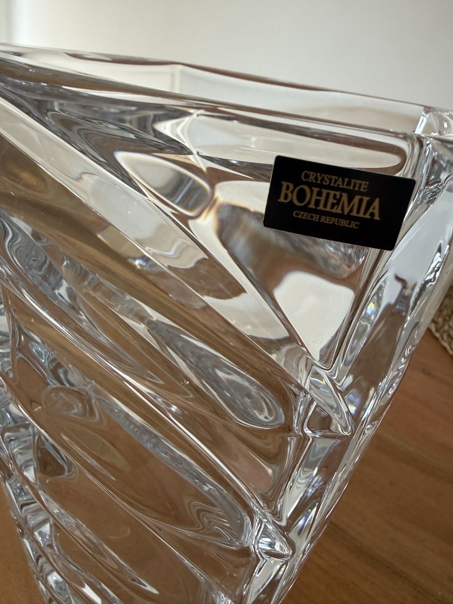 Vasi & Recipienti: Original Bohemia Kristallvase – Usato da Schlieren venduto da ana_ribeiro19 2