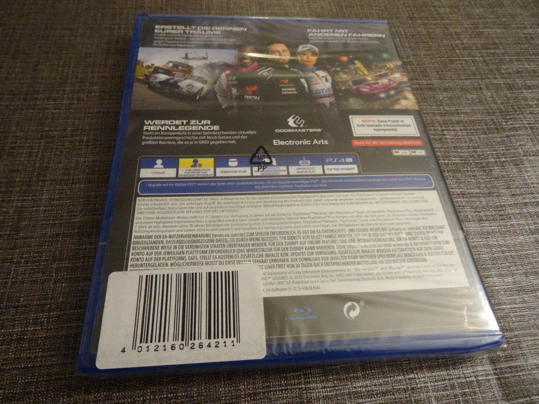 Sony Giochi: Grid Legends PS4 - Nagelneu & Originalverpackt! – Nuovo e nell'imballaggio originale da Olten venduto da Disc-Ausverkauf 1