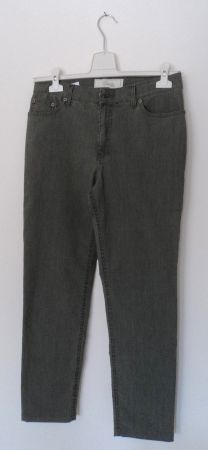 Damenjeans, Farbe: Grün/Grau, Gr. 42