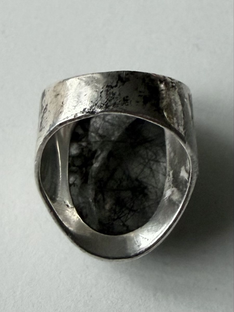 Anelli: Silber Ring mit Rutilquarz Stein. Gr.53! – Usato da Gossau venduto da Magic999 3