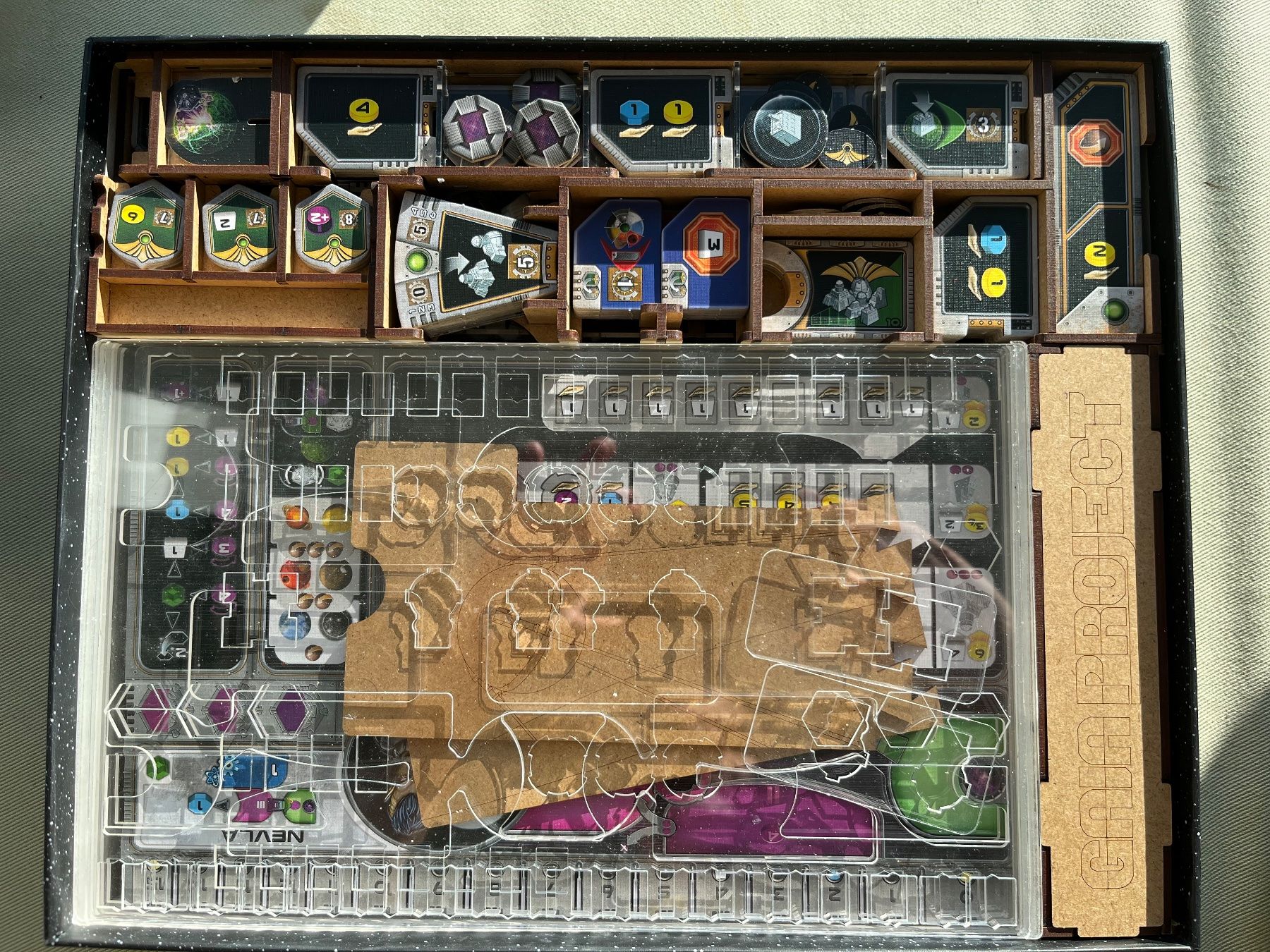 Jeux: Insert für Brettspiel - Gaia Project – D'occasion à Zürich par knubistar