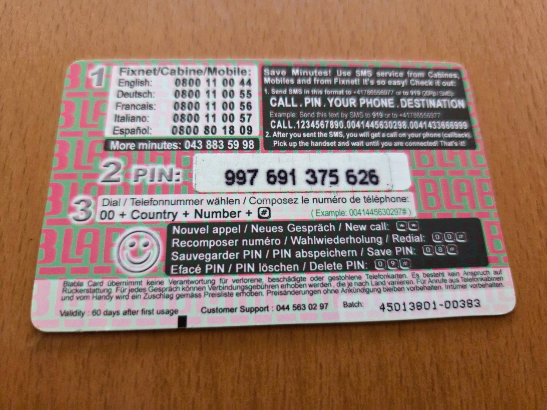 Cartes de téléphone: PREPAID - SCHWEIZ – D'occasion à Brüttisellen par Nighttrain 1