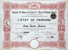 L'Etat de Fribourg, Fribourg - 1903