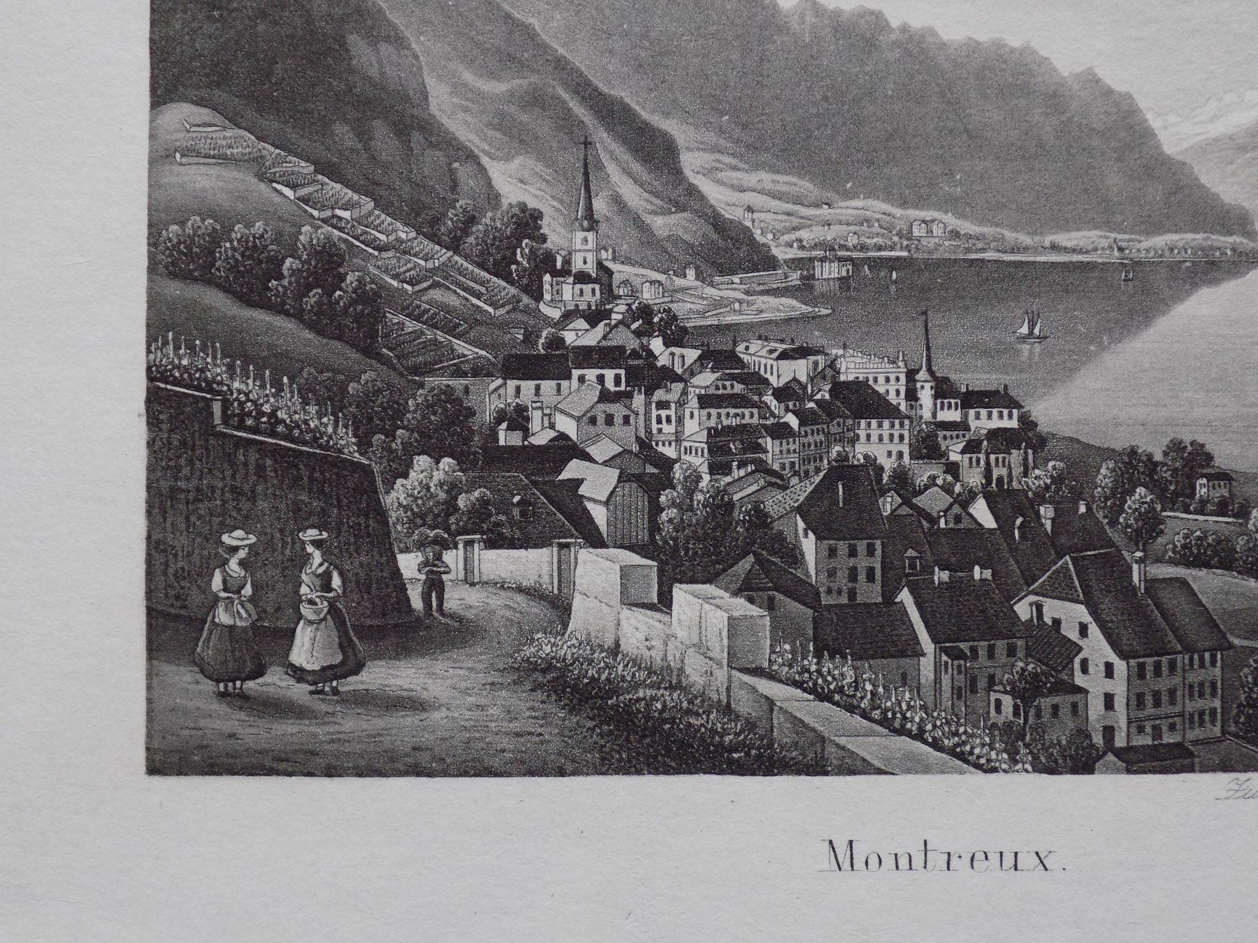 Incisioni: Montreux von Dikenmann – Usato da Risch venduto da Rischli15 4