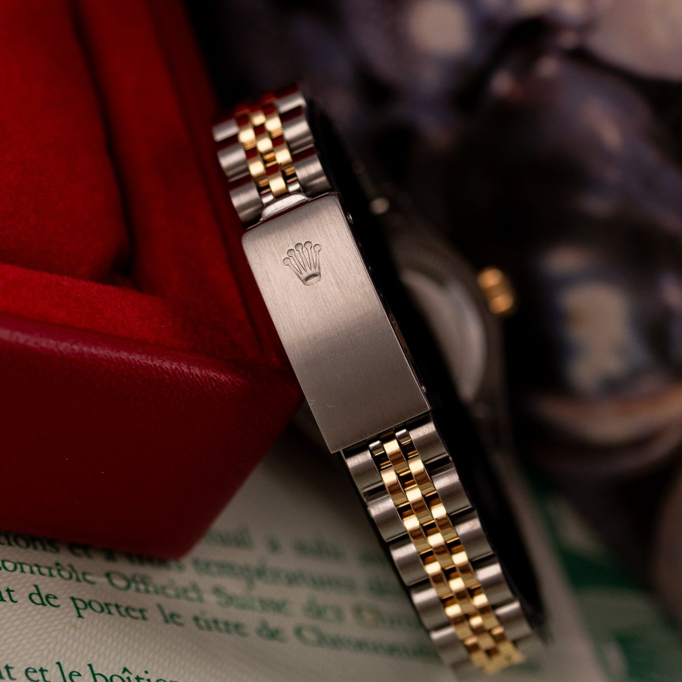 Rolex Uhren: Rolex Datejust 26 / 69173 / Tapestry DIal / 1987 / Full Set – Gebraucht aus Luzern von PrimeSwissTime 8