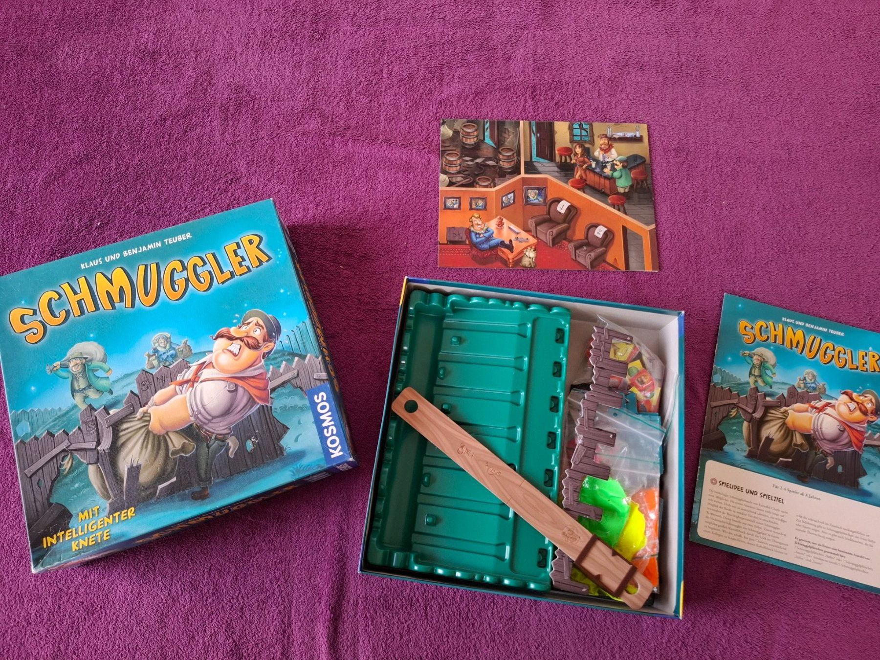 Kosmos Giochi: Kosmos Spiel - Schmuggler - mit intelligenter Knete – Usato da Müllheim Dorf venduto da Seeeule01 1