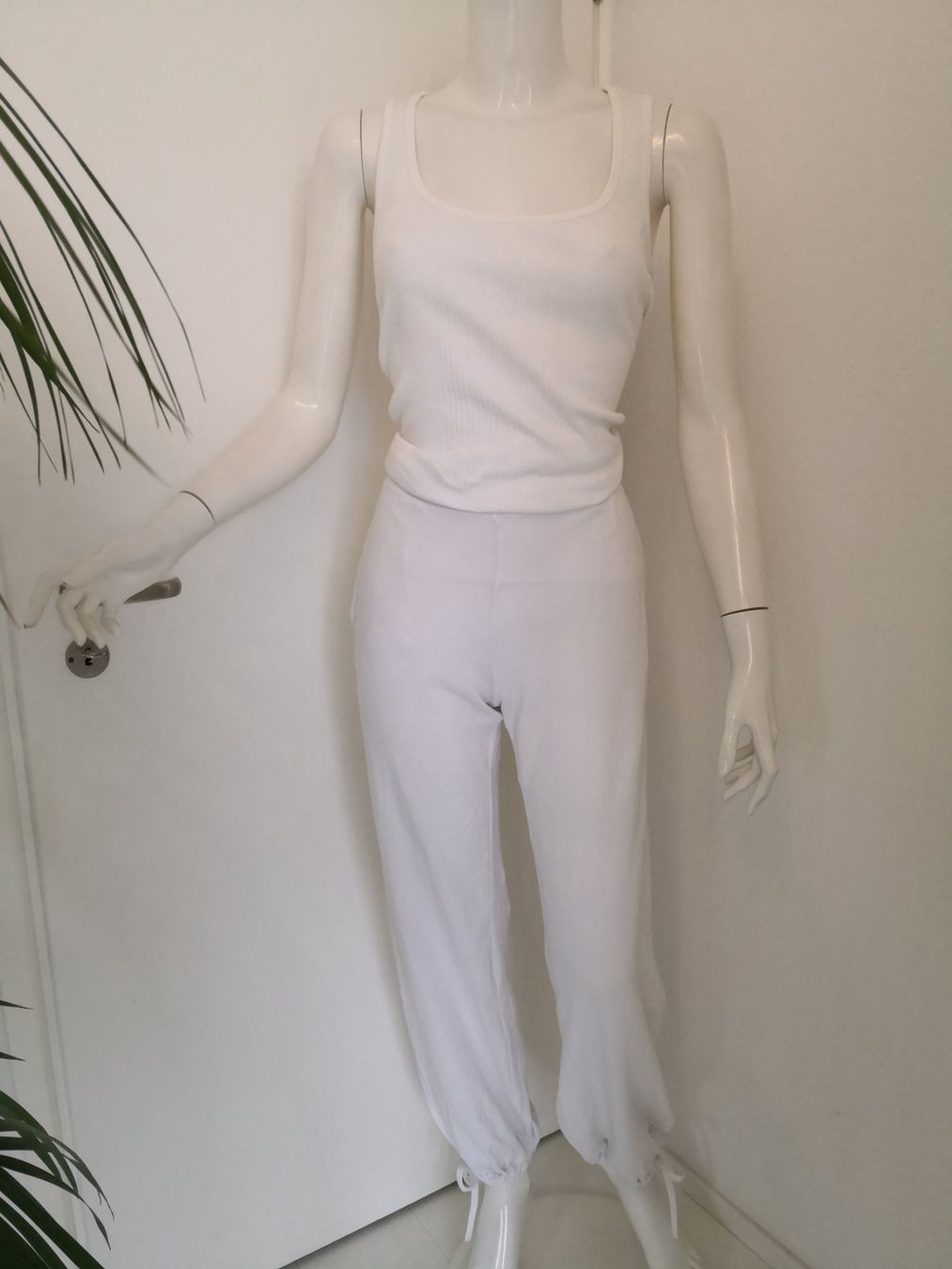 Mango Negligees & Pigiami: 🤩MANGO & H&M PYJAMA WEISS GERILLT – Usato da Olten venduto da Naja-Twins-Twins 1