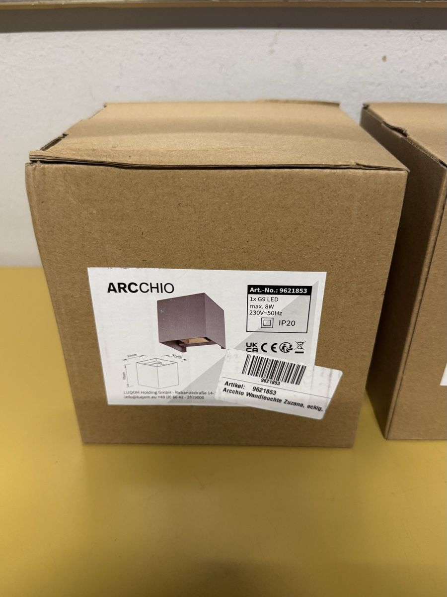Lampade: 2 stk. Wandlampen neu – Nuovo (secondo la descrizione) da Schlieren venduto da Freundlich02 2