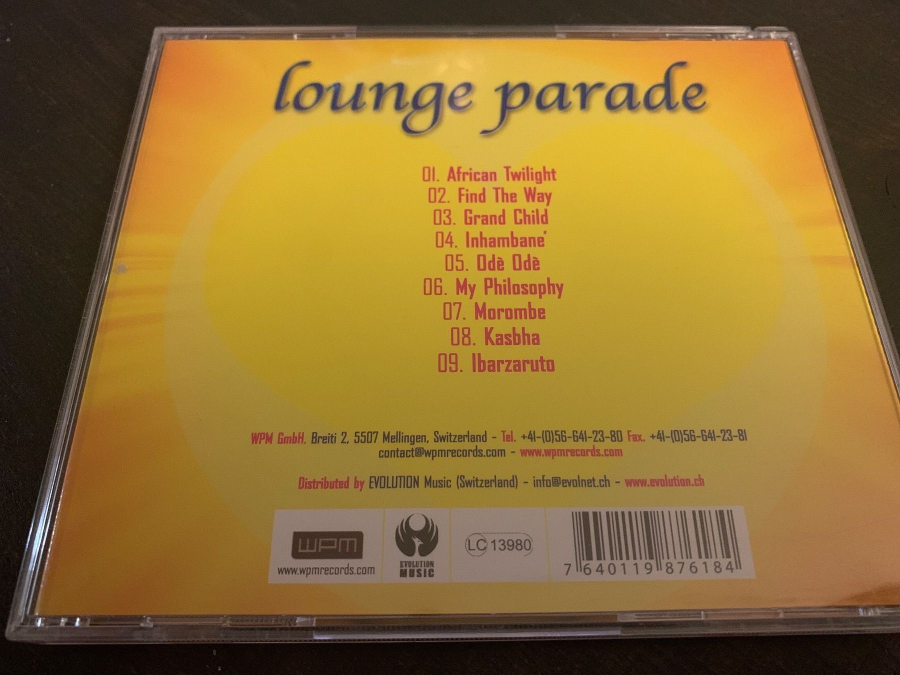 CD: Lounge Parade - Sunset Party (2006) – Usato da Dübendorf venduto da Shreck 1