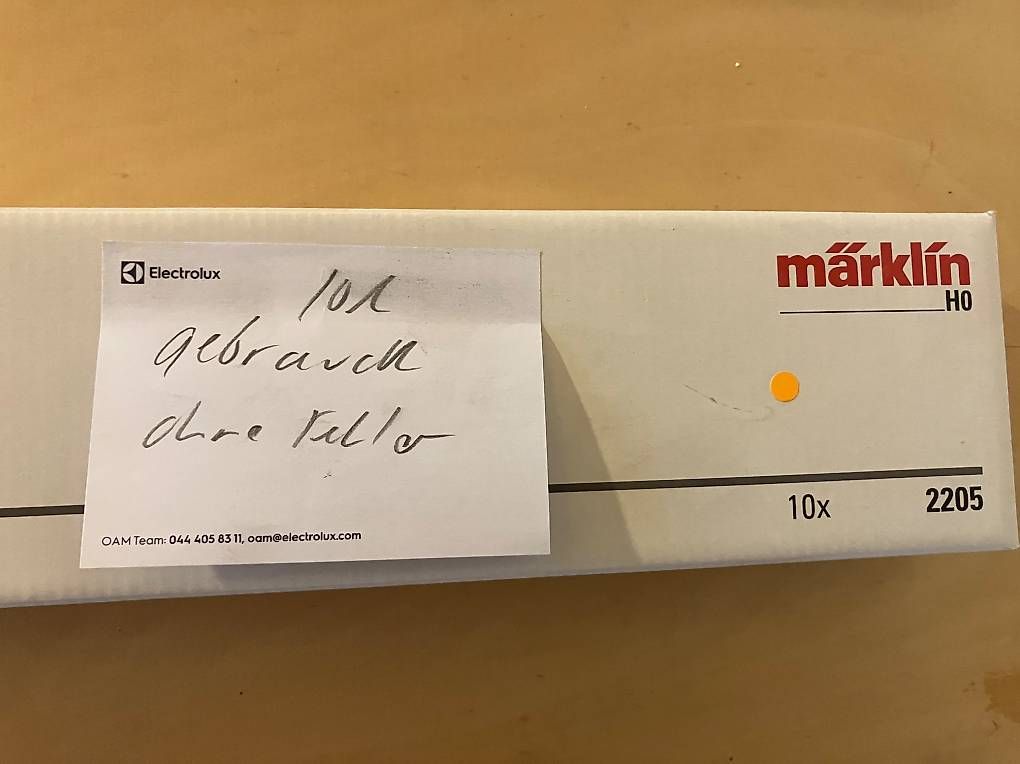 Märklin Modellini di ferrovie: Märklin K Gleis 2205 – Nuovo (secondo la descrizione) da Mont Tramelan venduto da Oktober1958
