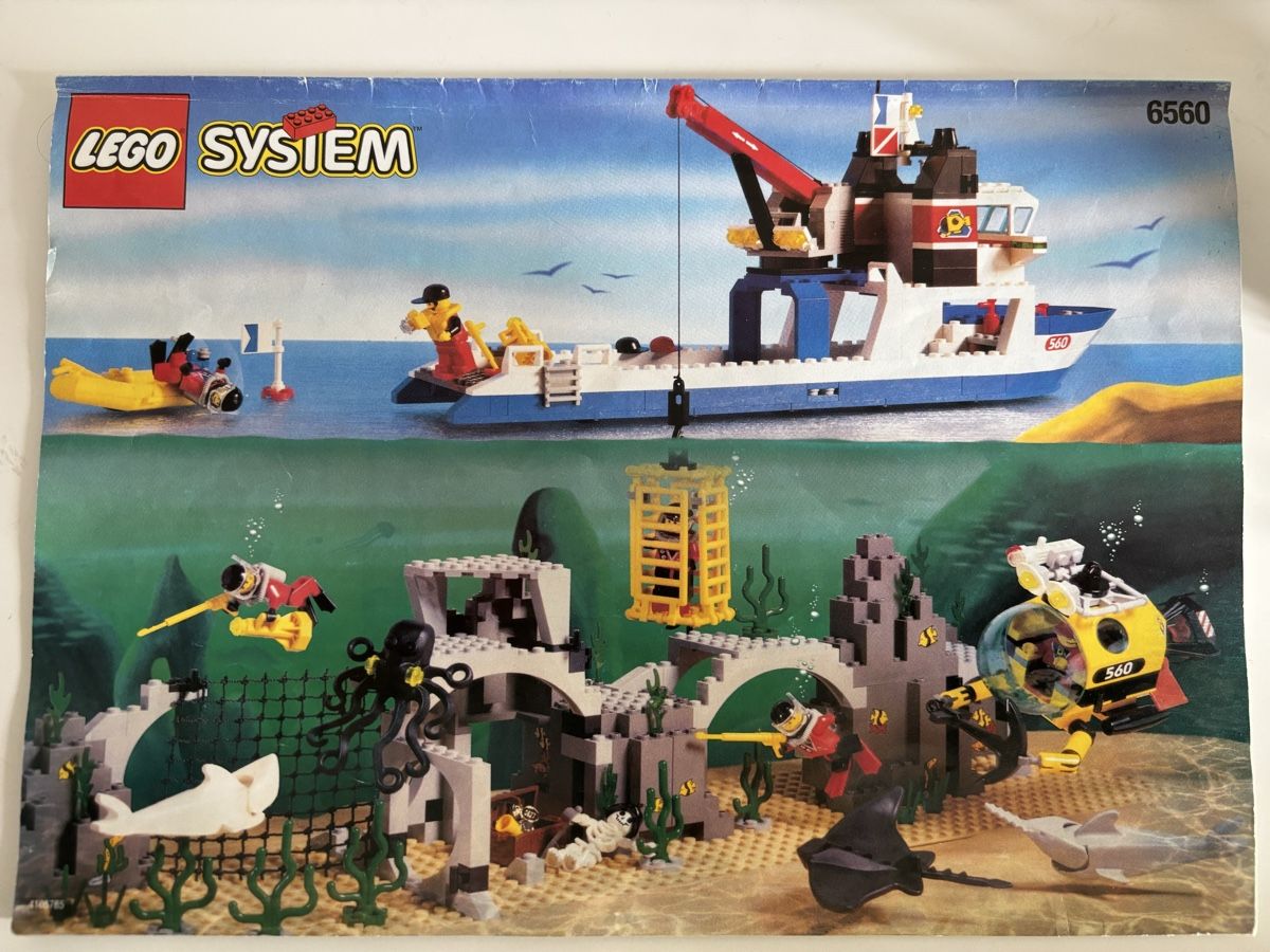 Lego Kit di costruzioni: Lego 6560 Divers Diving Expedition Explorer – Usato da Tübach venduto da jonborn