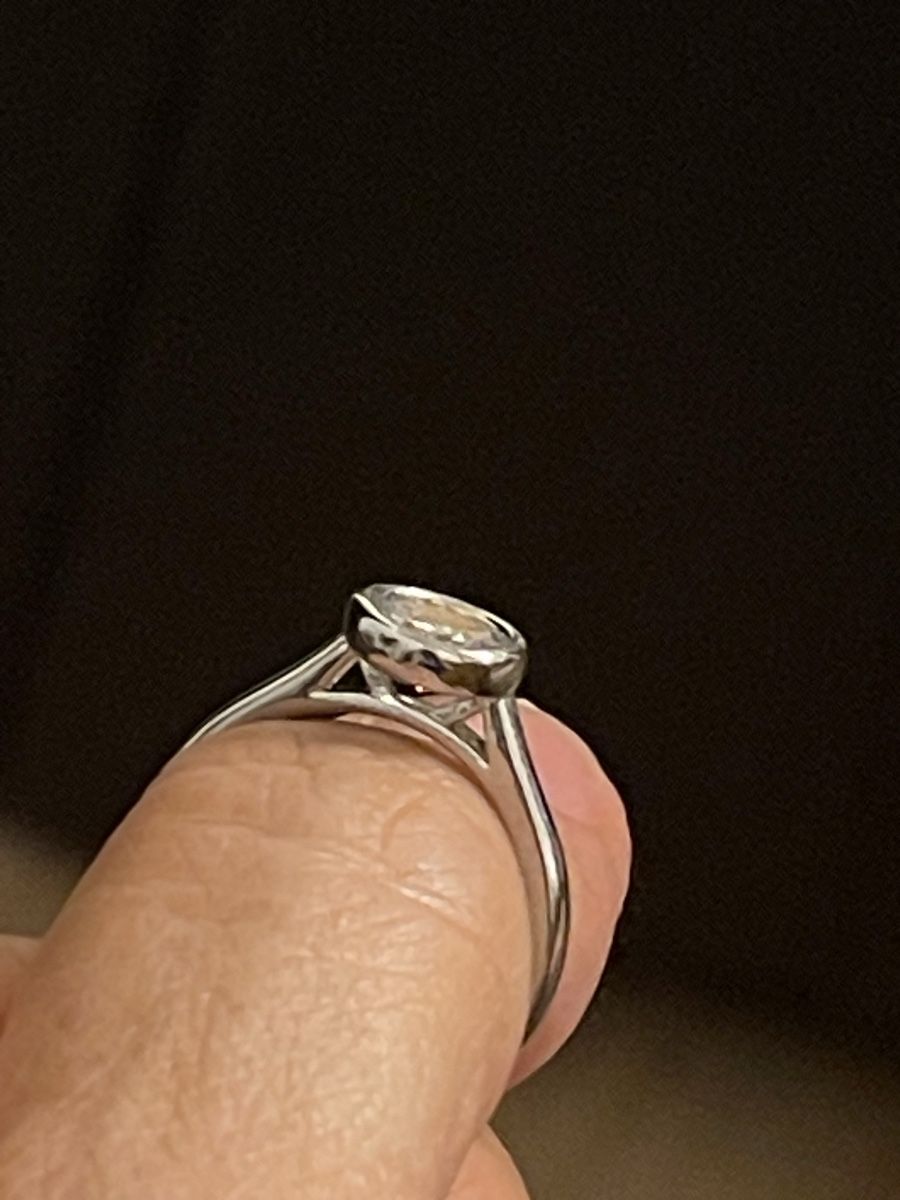 Anelli: Bague  pierre zirconium rond  58 neuve  – Nuovo (secondo la descrizione) da Kloten venduto da Vermicelles 2