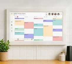 Calendriers: Dæly Kalender Digitaler Bilderrahmen neuwertig – Neuf (Voir description) à Meisterschwanden par VeMue 3
