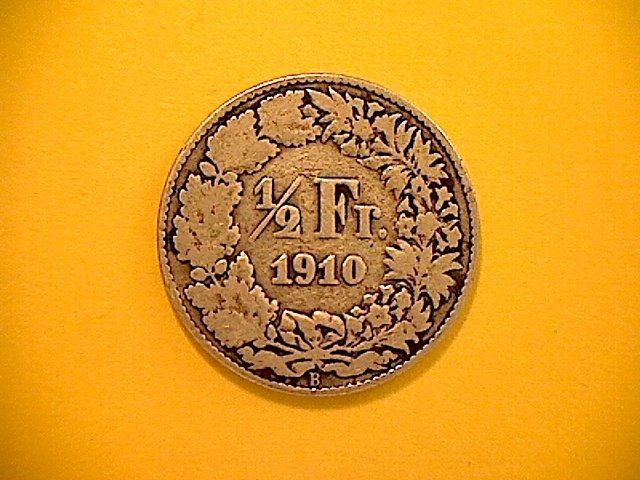 Tutti le monete: 50 Rp. 1910 – Usato da Buchs AG venduto da Ged8