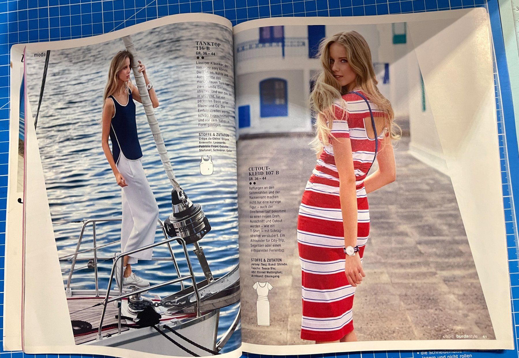 Cartamodelli: Burda Style 04/2017 – Usato da Neuendorf venduto da Knopfi 7