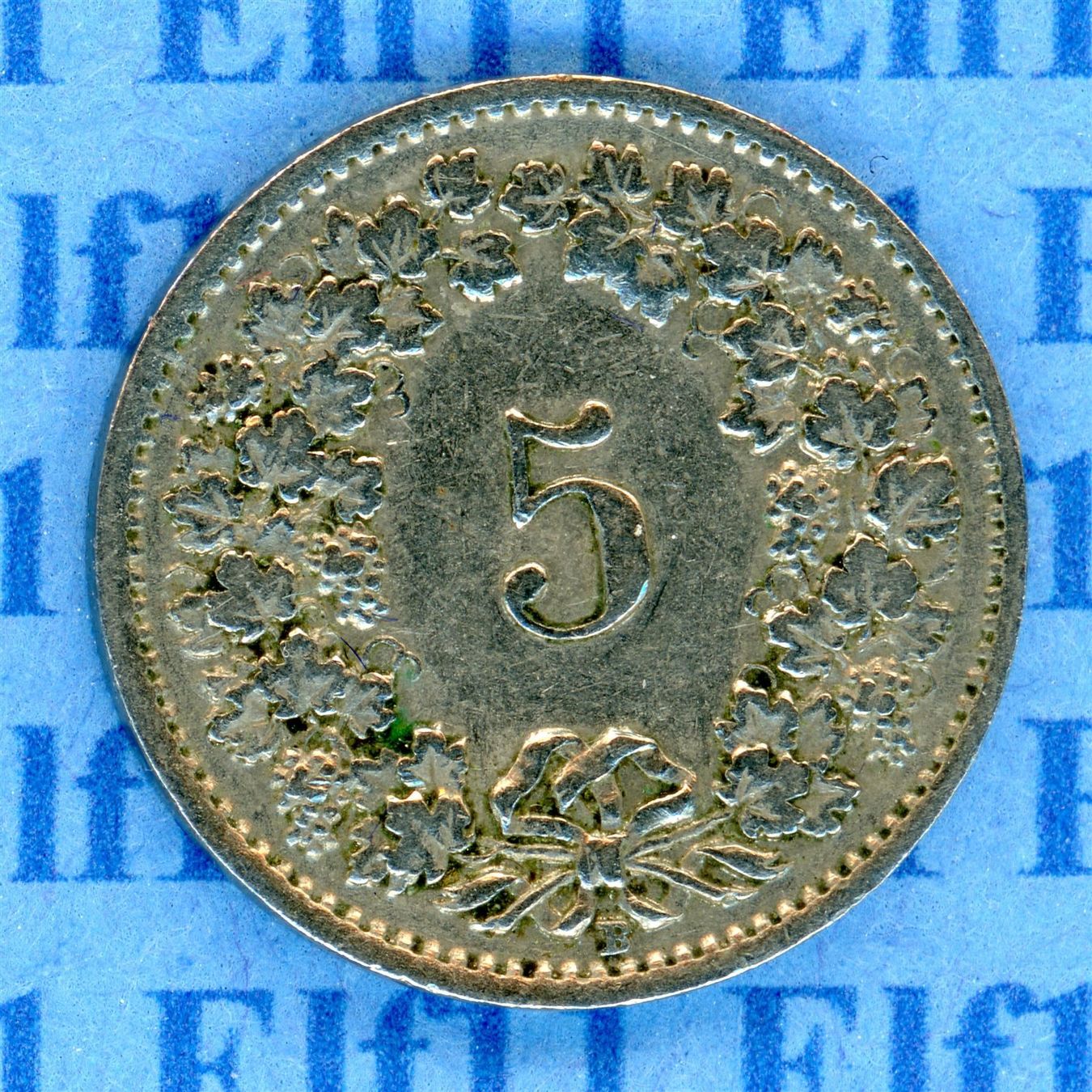 Alle Münzen: CHF___0.05 1946 ss 5 Rappen – Gebraucht aus Widnau von Elf11 1