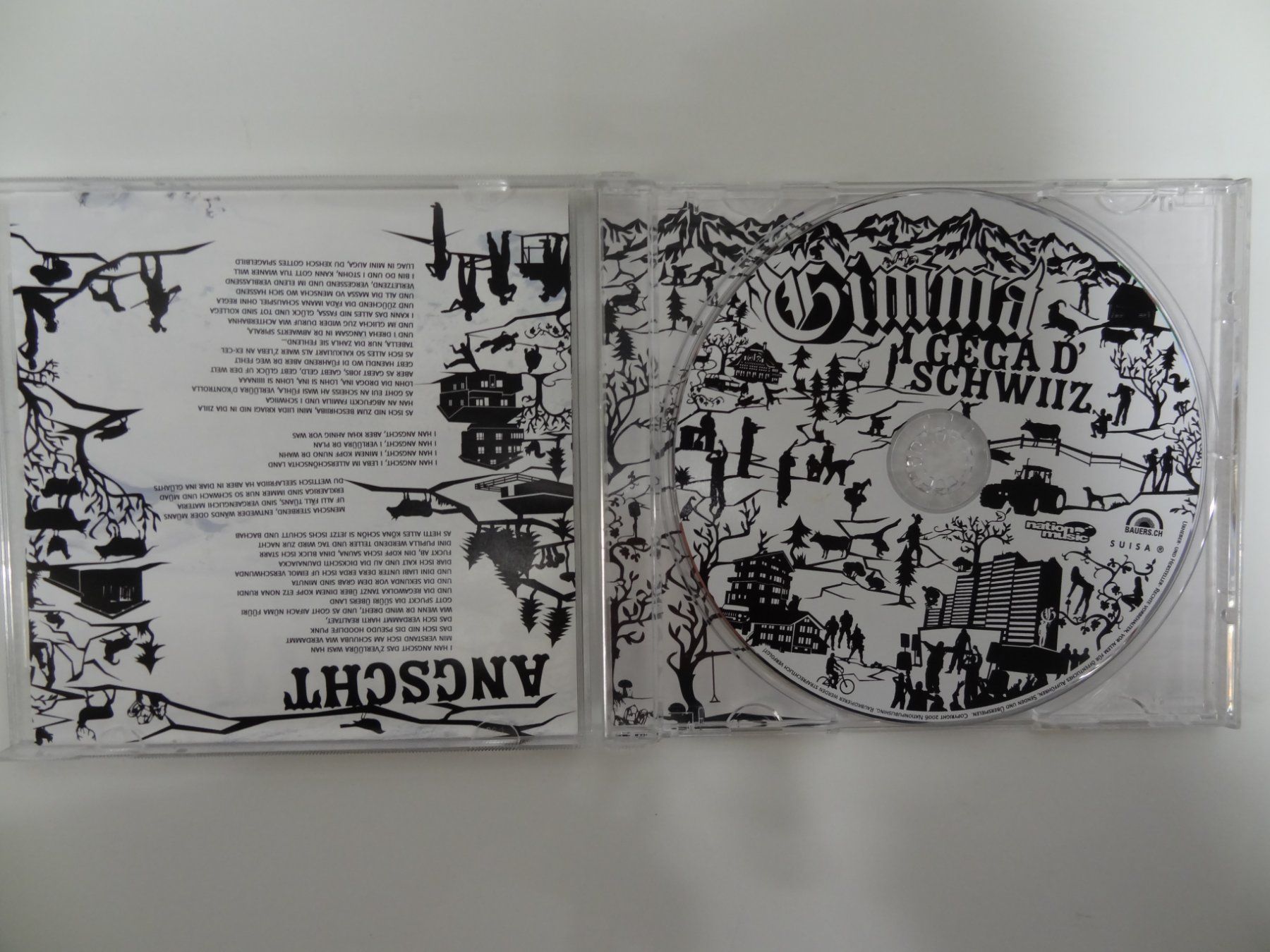 CD: Gimma - Gega d' Schwiiz – Usato da luzern venduto da musicandart 2