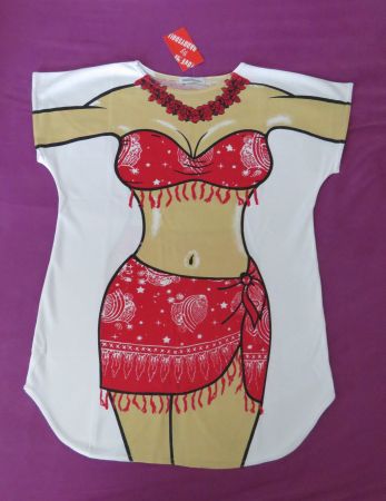 Lustiges - BIKINI SHIRT - für den Sommer - Grösse L - Neu