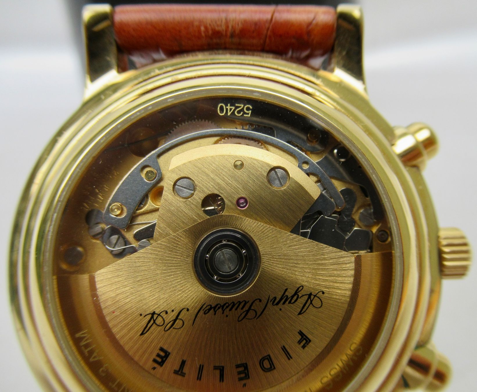 Orologi: Uhr Agip Automatic Vergoldet – Usato da Bern venduto da Colligentes 5