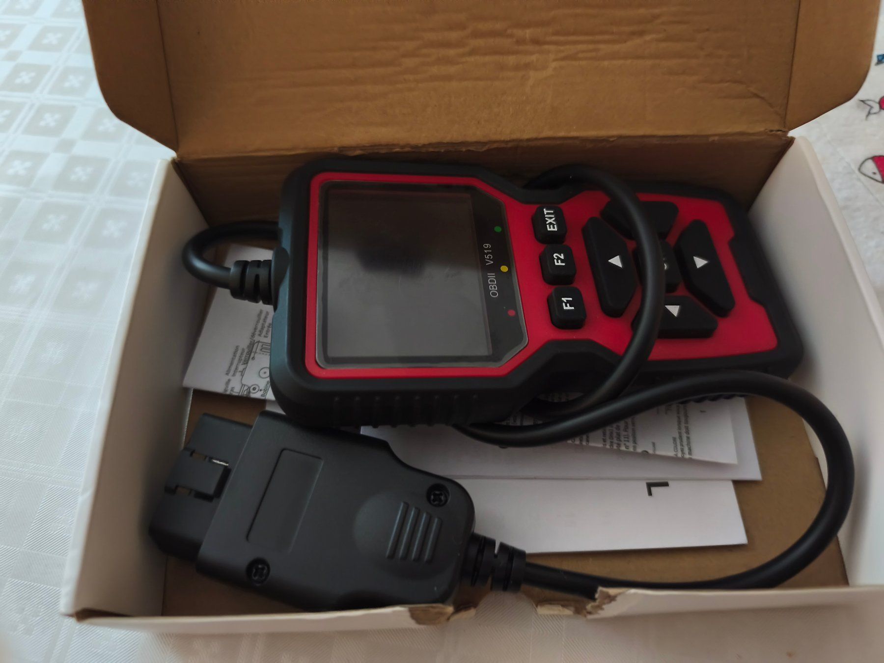 Messen: V519 OBD2 Diagnosegerät / Fehlercode-Scanner – Neu (gemäss Beschreibung) aus basel von paps61 1
