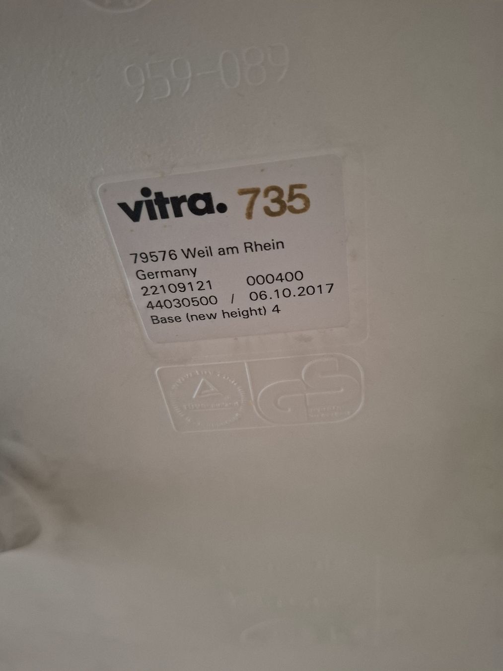 Vitra Stühle: Chaise Vitra Eames DSW blanche  – Gebraucht aus Genève von sar_7mzn 3