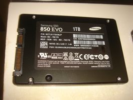 1TB ssd. Samsung 850 EVO. Details nur 36 stunde.Siehe detail